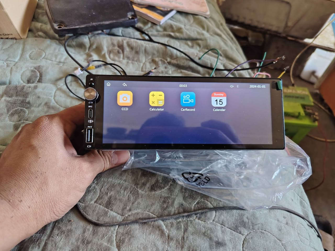 شاشه 7 انج الطول 7 سانتيم والعرض 18 سانتيم كار بلي السعر 35 شرط فحص أمام المندوب الاستفسار 077424869 بغداد, العراق


**إذا كنت صاحب هذا الإعلان وتريد حذفه لأي سبب، رجاءا أرسل رسالة إلى الدعم الفني**