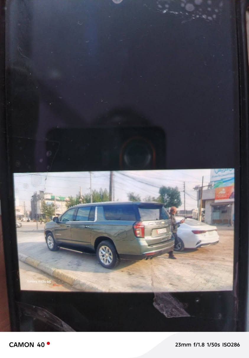 سلام عليكم 
للبيع شوفرليت سوبربان برايمر 
موديل 2023 ماشية140الف  
السعر 430$
للإستفسار  ***********
