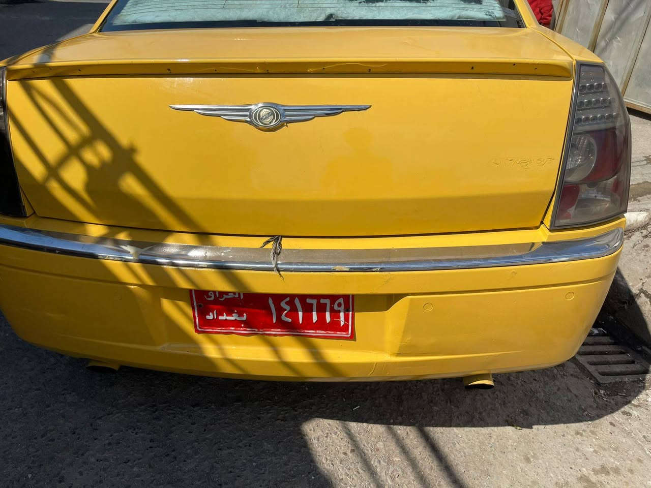 سلام عليكم للبيع او مراوس 
أوباما كرايسلر 300c أدوات أدوات لون اصفر 
محرك 5700 هيمي 8 سلندر
كير ومحـرك مكفولات 
تبـريد ثلـج 
صـدر الامـامي تعبان 
الكيـر بيه خربطه مرات يبدل ومرات ميبدل وديتها فحص طلع الخلل بل ضفيره والسبب لأن غسلت المحرك بل مي وصار هيج بل ضفيره..... بس اني اتعهد بل كير مابيه اي شي 
رقمي ***********
