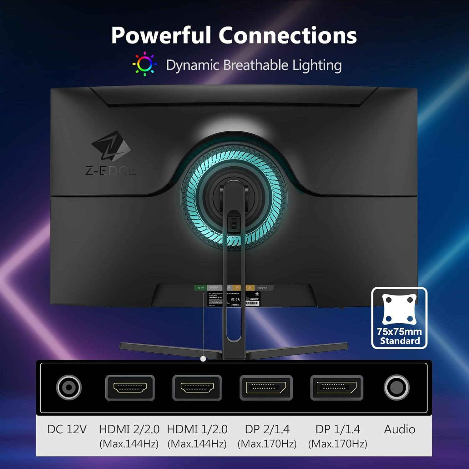 32 بوصة انحناء جديده أوبن بوكس z edge ug32 170hZ
المواصفات
رقم الموديل UG32
حجم الشاشة 32 بوصة
الدقة 2560x1440 2K QHD
معدل التحديث 170 هرتز (DP) / 144 هرتز (HDMI)
نوع العرض VA
نوع التركيب تركيب جداري (غير مشمول)
نسبة العرض إلى الارتفاع 16:9
زمن الاستجابة MPRT 1ms
زاوية الرؤية 178° (أفقي)/178° (عمودي)
لون أسود
المنافذ HDMI عدد 2، DP عدد 2، مخرج صوت عدد 1

السعر 225 بيها مجال بصيط جدا مكاني بابل متوفر توصيل


**إذا كنت صاحب هذا الإعلان وتريد حذفه لأي سبب، رجاءا أرسل رسالة إلى الدعم الفني**