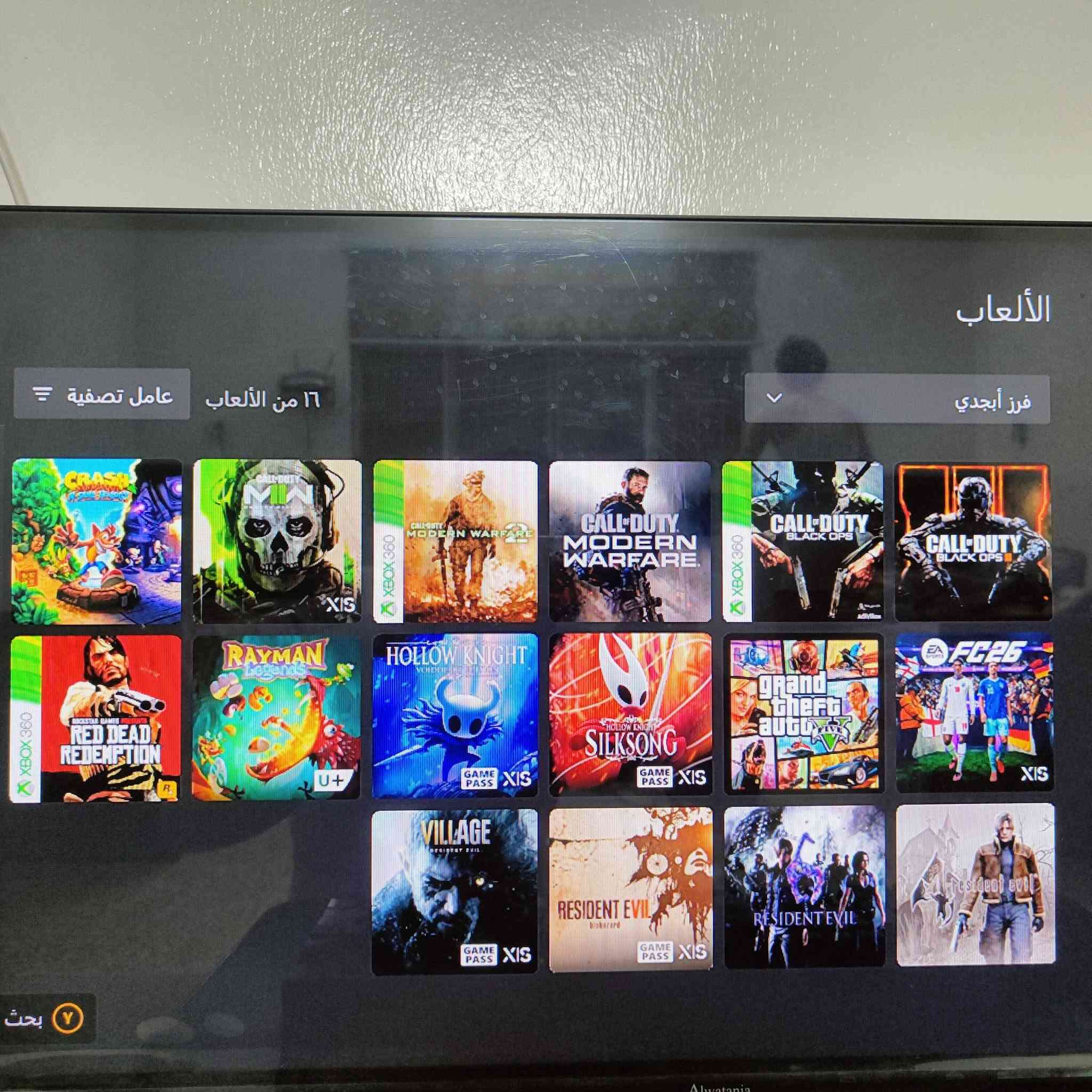 للبيع Xbox Series S نضافة 100%100 شرط
المواصفات:
- الجهاز: Xbox Series S 512TB نسخة 2024
- الحالة: 10/10 نضيف مابي اي عطل او فتح
- الملحقات: يدات اصلية 2 + كيبلات HDMI + هارد HDD  مع الرك مساحته 512 + الكارتونه مالته موجوده + بطاريات شحن لكل يده لا باتريات ولا هل دوخه
مع حساب بي هاي الالعاب الي بصورة 
السعر: 550 قابل للتفواض
المكان الموصل لا يتوفر توصيل تجي تفحص وتاخذه 
ما عجبك اعبر المنشور گبل ولا دوخني 
الرقم:***********
والخاص مفتوح
