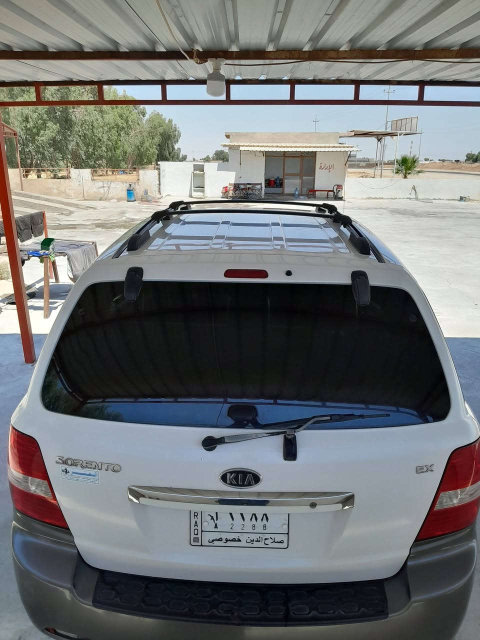 🚘 للبيع كيا سورينتو EX 🚘
✅ الموديل: كيا سورينتو EX
✅ المحرك: V6
✅ اللون: أبيض / فضي
✅ ناقل الحركة: أوتوماتيك
✅ السيارة بحالة جيدة جداً
✅ مكيفة ومرتبة
✅ محرك قوي وسحب ممتاز
✅ زجاج مظلل
✅ راكات سقف أصلية
✅ استخدام شخصي
📍 الموقع: صلاح الدين
للاستفسار
                                   ***********
‎+964 781 616 9055
