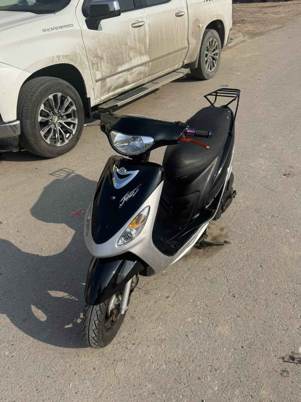 السلام عليكم ماكس قجمه جديده الدراجه كلشي شغال فقط العينه ما تشتغل ما مفتوحه العنوان بصره حي بغداد الاستفسار *********** السعر 700وبيه مجال
