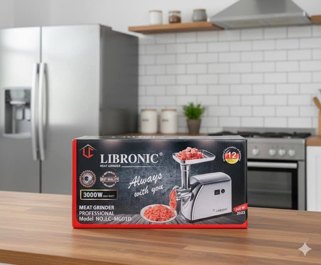 (شعارنا افحص يلا تحاسب لمندوب)
ستانلس ستيل مع دشالي حديد ✅ مع ضمان الفحص معجبكم لاتنطي فلوس للمندوب 🔥 بسعر مناسب 

المواصفات ✅ 
✅ شفرات حادة من الفولاذ عالي الجودة
✅ ثلاث درجات لفرم اللحوم
✅ وظيفة عكسية
✅ ملحق خاص لصنع النقانق 
✅ يتميز المنتج بسهولة التنظيف 
✅ الطاقة: 3000 واط
✅ ضمان لمدة سنة من تاريخ الشراء

للحجز والاستفسار مراسلتنا على الصفحة📝📝📝


**إذا كنت صاحب هذا الإعلان وتريد حذفه لأي سبب، رجاءا أرسل رسالة إلى الدعم الفني**