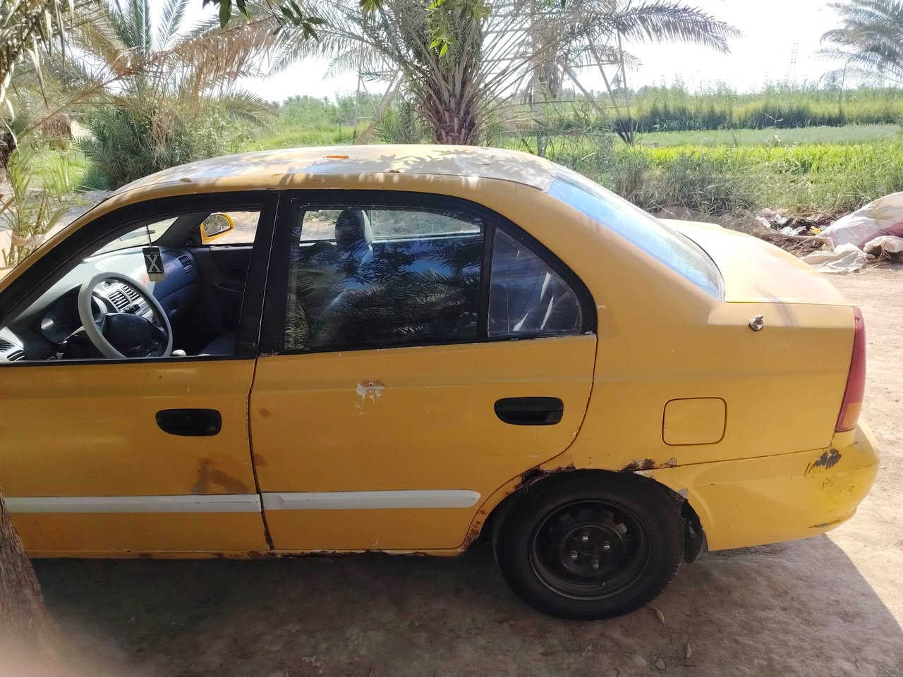 اكسنت موديل 20001 سنويه صاقطه صارلها 8 اشهر راعيها موجود رقم ذيقار ورعيها هم بشطره تداور مابيها مشلكل مكينه بيها تبخير كير مابي شي كهربيات كلها شغاله حداديه مضبوطه بيها خياسات بدوسه فط جه وحده عنوانها سماوه رميثه رقمي ***********
