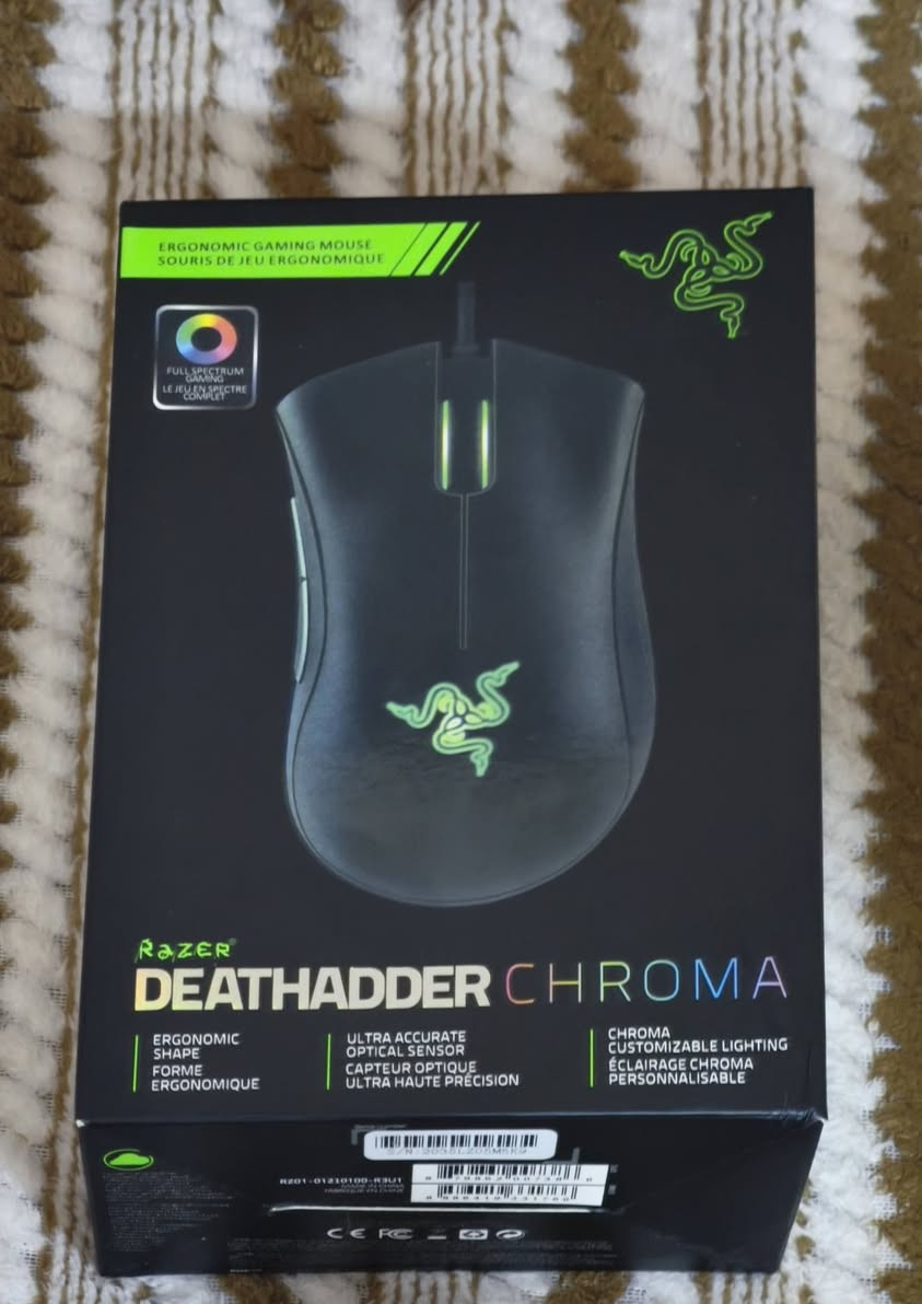 السلام عليكم يوجد ماوس Razer 
حط سعرك او بل عاغيه


**إذا كنت صاحب هذا الإعلان وتريد حذفه لأي سبب، رجاءا أرسل رسالة إلى الدعم الفني**