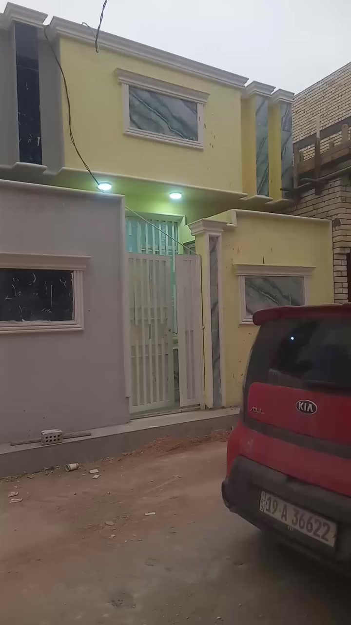 دار ٥٠متر كربلاء حي العباس عامود ٢٧ او تدخل السايد الرايح لبغداد او بي طريق علا فندق الباروني***********
