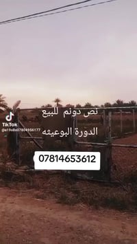 🔹 للبيع / استفسار 🔹 يوجد نص دونم أرض في البوعيثة   📍 الوجه: 37 متر   📍...