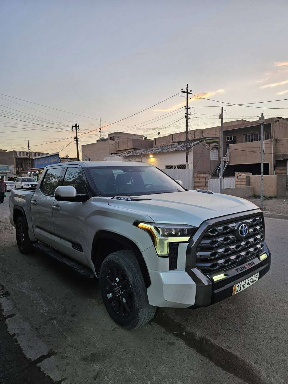 تيوتا تاندرا 2023 للبيع
تيوتا تاندرا 2023 للبيع 
السياره هايبرد بلاتينيوم 
اعلى مواصفات max بصمة شاشه ايباد كبيرة بانوراما بصمة لايت زنون لايت ليد نهاري اشاير حساسات كامرة 360° مكينة 3.4 هايبرد تبريد قطعتين ماشيا 35 الف شاحن لاسلكي انظمة متعدده كشنات كهرباء كشن ذاكره تدفئة ستيرن وهوايه مواصفات بيها صوره الحادث منشورة مكاني بغداد المعلمين 
السعر 460$ بيها مجال قليل. 
***********
