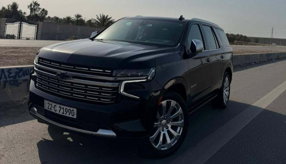 تاهو بريمير 2022 سعر جدآ مناسب 
ماشيه 49 الف كيلو متر خليجي وكالة 
المنصور اعلئ موصفات بلتاهو عليه ppf السياره 
كلش جديده رقم اربيل تحويل مباشر عنوان 
السياره بغداد الدوره الرقم ***********
