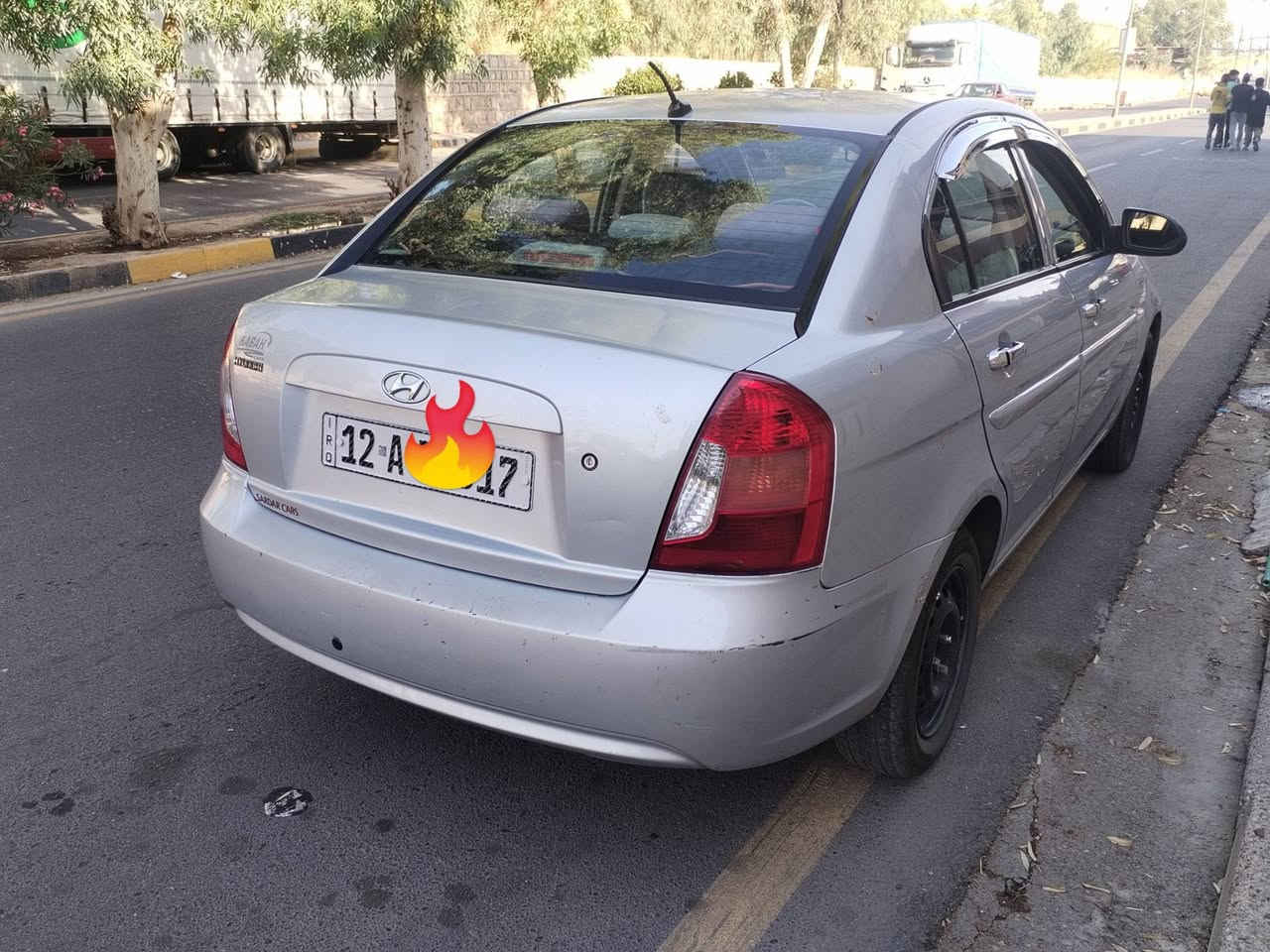 اكسنت خصوصي 2009
بدون ضرر فقط يم قبق البانزين اقل من شبر
السيار بسمي كاربون بانزين جديد كير ومحرك شرط تبريد ثلج 
السعر 77$
***********
