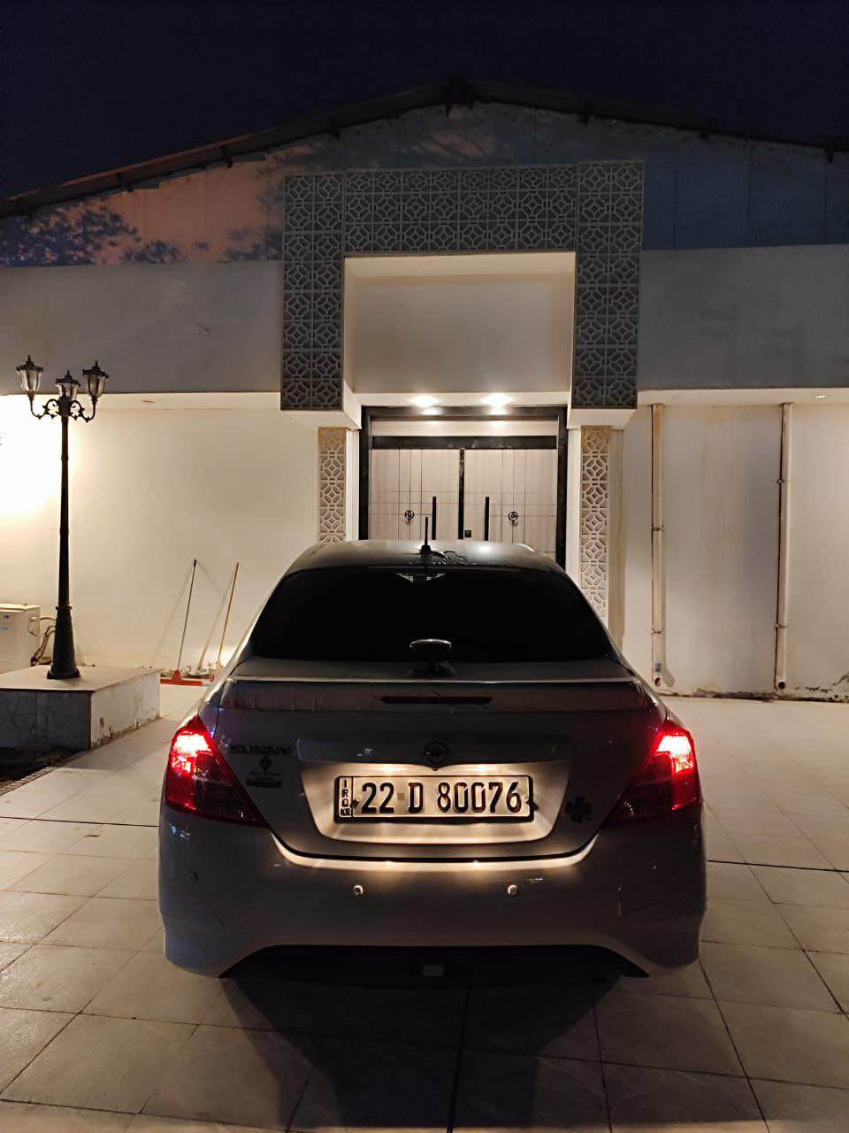 نيسان صني 2023 
ماشيه 48 الف كيلو
رقم اربيل تريد وكاله تريد مداور موجود
بيها مكانين بارد 
بدون حادث  لا ضربه قويه
مكان السياره النجف  حي السلام
السعر 120 بيها مجال كلش بسيط
للتواصل
*********** النجف, العراق
