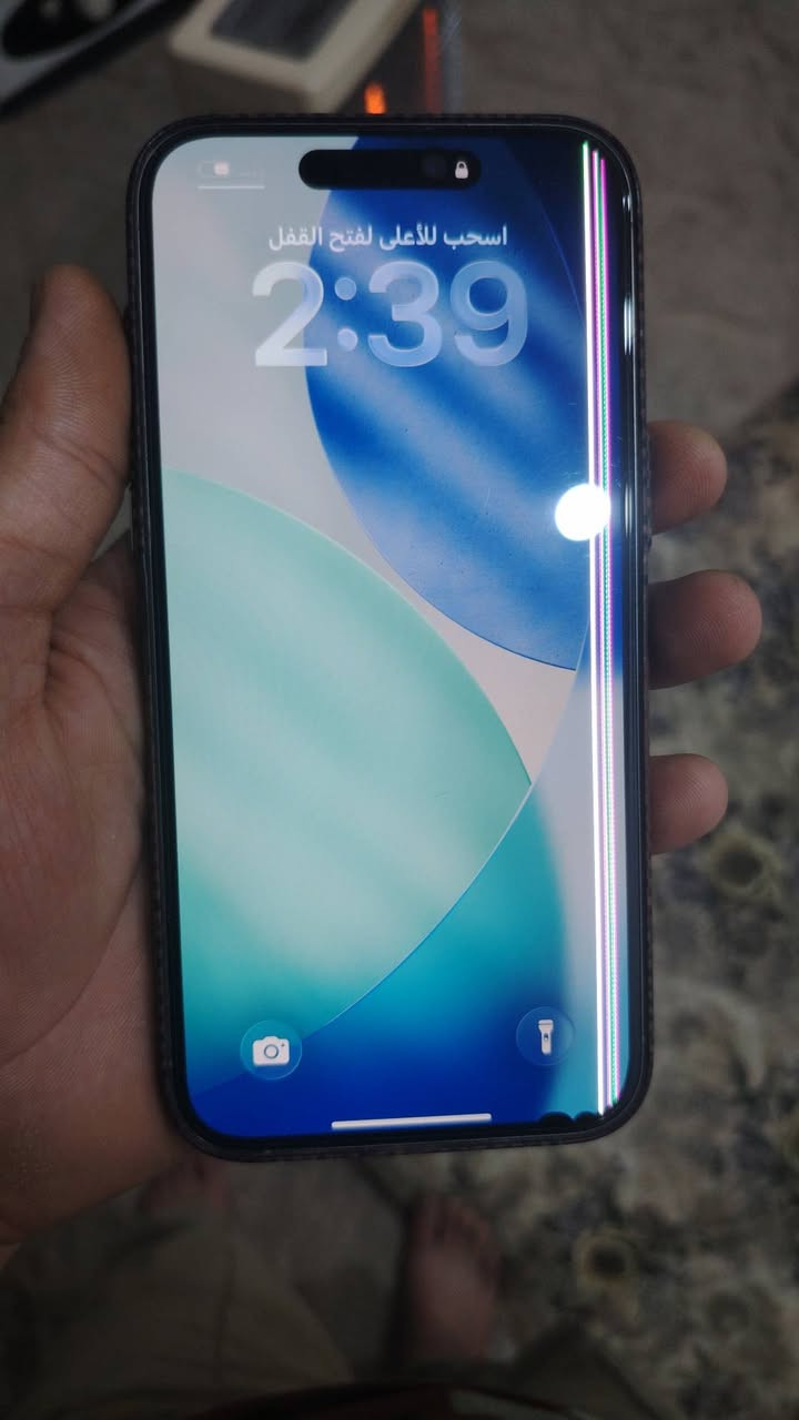 ايفون15برو ماكس  تيتانيوم ذاكره 256بطاريه 96جهاز اخو جديد زلغ واحد مابي  اذا لكيت بي زلغ تاخذه بلاش حتى سيم كارت مخال بي وتر بروف جهاز بمعنه كلامه نضيف هوه جديد سوه عربي شرق اوسط اصلي ضمان ماستر  بس قبل شهرين طلعلي هاي الخطين بالشاشه لا مفتوح ولا مصلح ملحقات كامله سعر 800 مكاني ديالى


**إذا كنت صاحب هذا الإعلان وتريد حذفه لأي سبب، رجاءا أرسل رسالة إلى الدعم الفني**