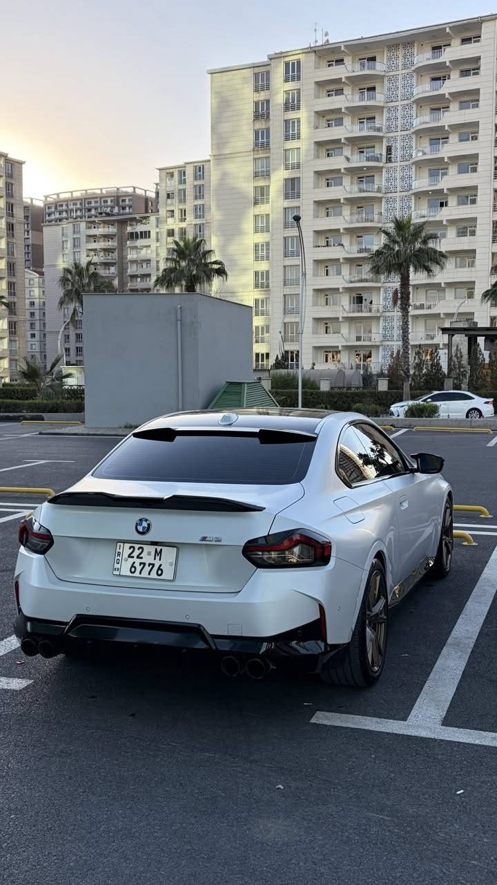 السلا عليكم Bmw 240 M
كزوز بورلا كامل وهدرز وشوته وبرمجه و كامل وعليه ppf مغلفه
 mhdعقل مفتوح 
مصرف كلش هواي
وبيه مواصفات وغراض كلش هواي 
موديل 2024 من المميزات بل عراق 
ماشيه 25 الف ميل 
كلين السياره بدون صبغ 
لل استفسار ***********
