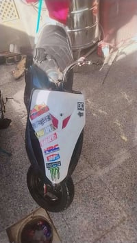 دراجتين • معطلة • قطع نار