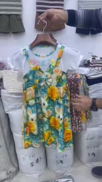 فستان بناتي • قياس 1-4 • درزن 36