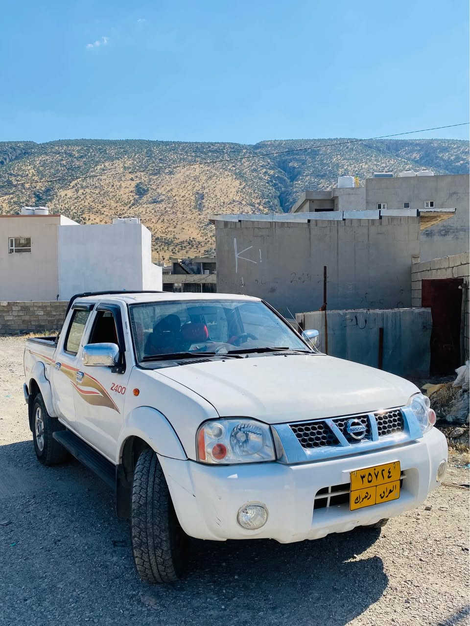 نیسان پیكاب ٢٠٢٠
لە شەریكەوە تاوەكو ئیستا یەك دەستە
لەسەر وەزحی شەریكە ماوە تا ئیستا ٩٧ هەزار رۆشتوە بەشەرتی كۆمپیتەر
یەك برغی لە هەمو جیانی بانەدراوە
٣بست لە بۆدی بۆیاخە ٢ بستیش لە شانی بۆیاخە دەبل ئەكسل 
١١٨ مجالەكی برایانە 
*********** واتساپ ڤایبەر 
مشتەری تەلەفۆن بكە أربيل, العراق
