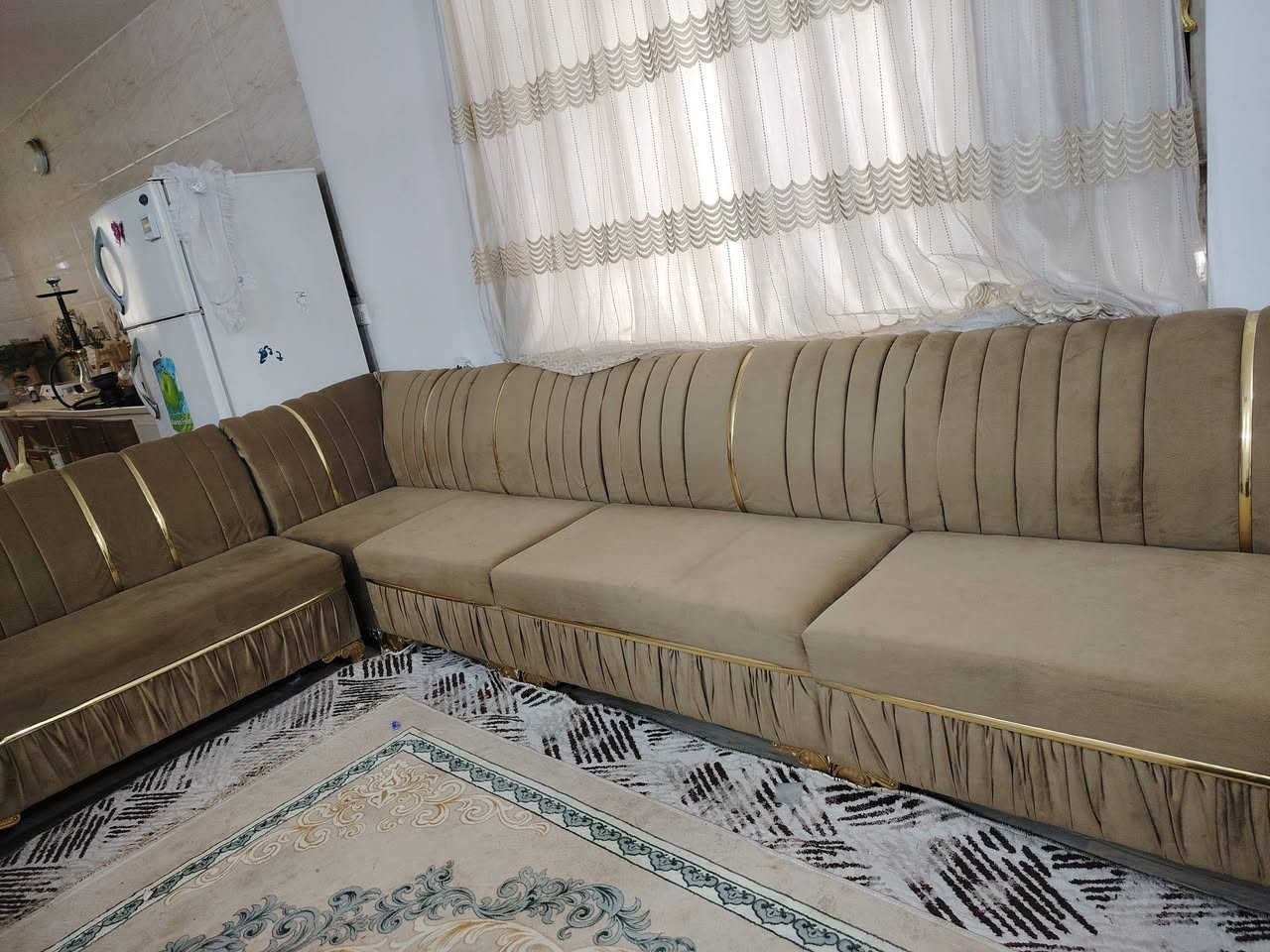 ديوان للبيع سعر 325بي مجال
7امتار نظيفه مبي اي عيب


**إذا كنت صاحب هذا الإعلان وتريد حذفه لأي سبب، رجاءا أرسل رسالة إلى الدعم الفني**