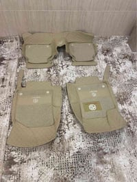 كفرات MG GT • جلد أصلي • بيجي