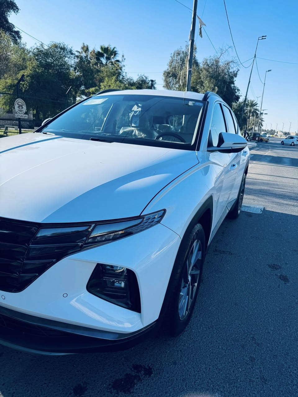 رمضان كريم لكل الاخوه 
توسان ٢٠٢٤ خليجي مكفوله 
رقم بغداد
شاحن واير ليس
تشغيل عن بعد 
بردات خلفيه 
حساس امامي خلفي 
كامره دواره
تبريد قطعتين 
سبير منازل ماشيه ٤٤ الف كيلوً مكفوله فقط كارت جدا بسيط السعر ٢١٨٠٠$ مكاني بغداد الكرخ 
***********
