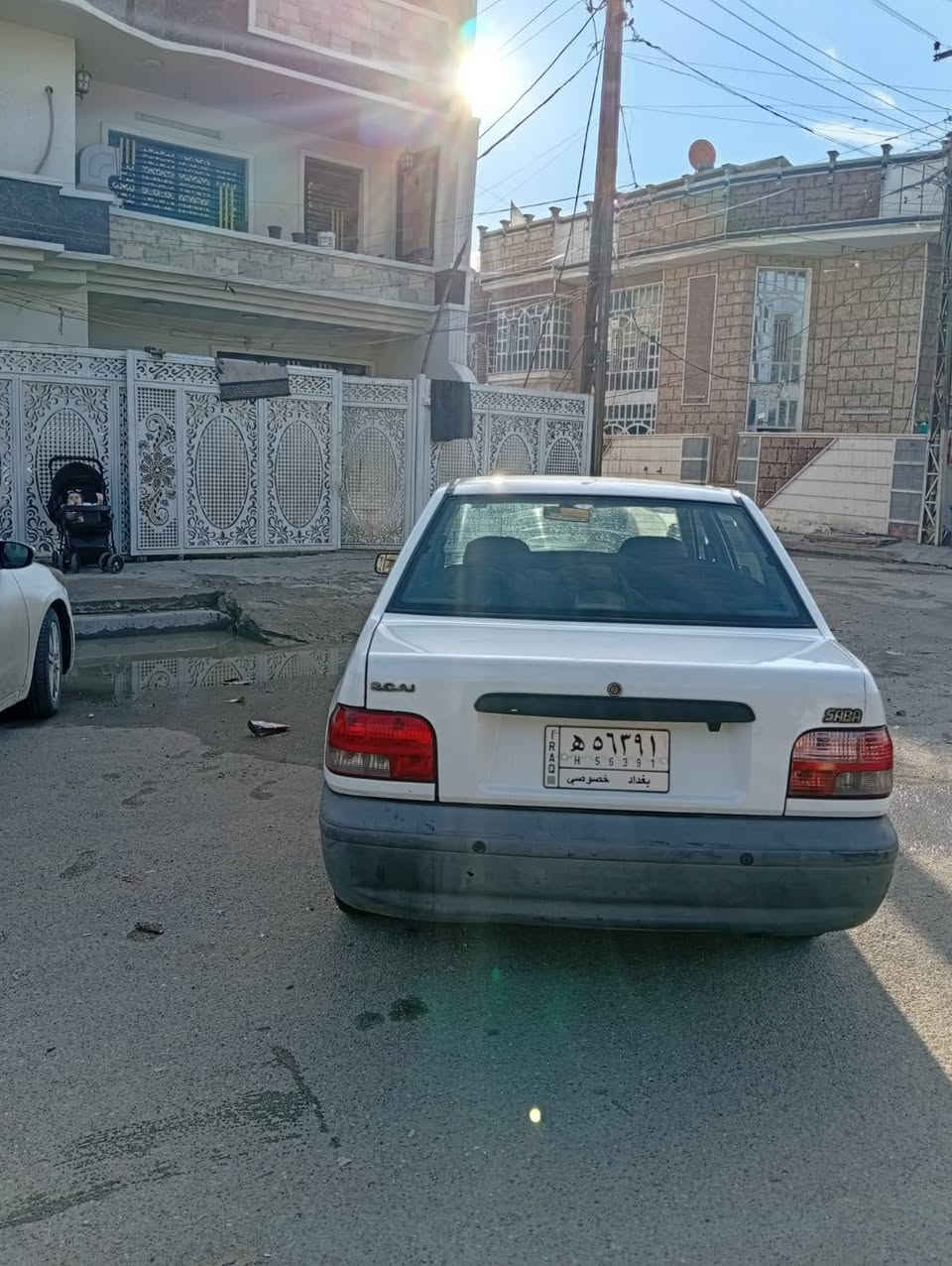 السلام عليكم سايبه مديل ٢٠١٨ كير مكينه تدفئه تبريد كفاله سياره كفاله عامه فقط  بيهه بارد بلجاملغ الامامي الايمن كد شبر تخم تاير جديد السعر 51 وبيهه مجال  للستفسار الاتصال ***********
