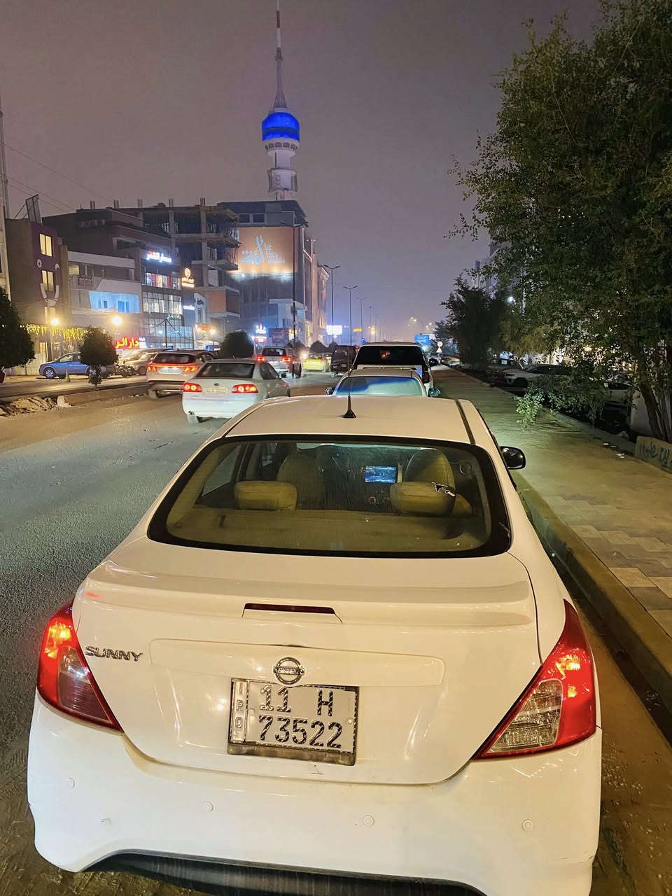 رمضان مبارك عل جميع احبتي
نيسان سني 2021 للبيع  
عنوانه / اليرموك حي الداخلية 
سيارة لون ابيض بيه مواصفاته المعروفة 
كامرة خلفية وحساسات 
وجنطة بصمة وبيه بصمات عدد٢ 
سياره بيه جاملغ امامي ايسر صبغ  والخلفي 
وبنيد بي بارد ومصلح وكذالك الجنطة كاملة مكملة  كير ومحرك مكفولات بسمي. وسنوية جديدة وهزه هم جديدة 
ماشية 150 كيلو 
سعر 105$ 
الاستفسار : ***********
