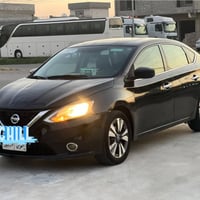 نيسان سنترا 2016 SL اعلى فئة  فول مواصفات  فتحة .. كشنات كهربائي .. بص...