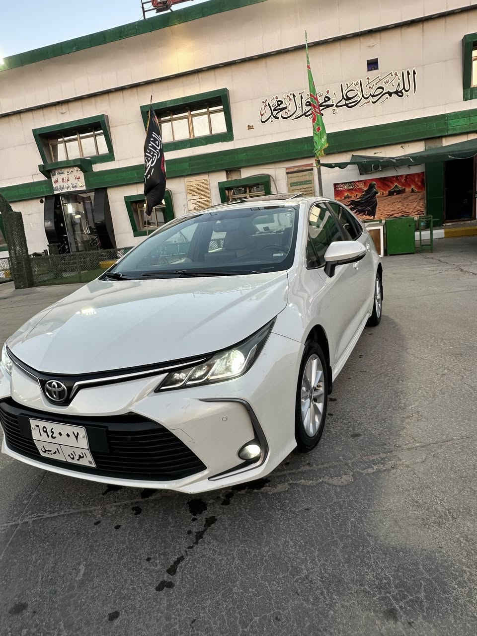 السلام عليكم
سيارة كورلا مديل
2021 فول مواصفات شركة ASA
سيارة كفاله ما عدا ضربه باب العبري يعني بارد مثل ما موضح بلصوره سيارة نضيفه 
السيارة ماشية 90الف
السعر:160$وبيها مجال
موقع:البصرة
الاستفسار اتصل: ‭٠٧٧٦ ٨٥٨ ٨٤٣٢‬
