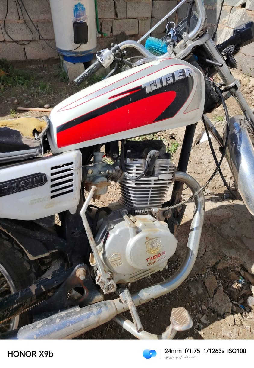 السلام عليكم موتور ايراني للبيع تايجر موديل 19 السعر 425 
***********
