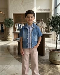 طقم العيد ويانه غير شكل توفر لدى أزياء (( القرش ))  طقم العيد الولادي ...