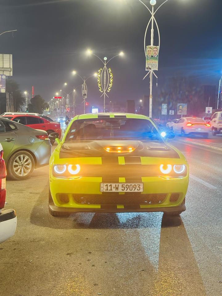 🟢 Dodge Challenger 2020 SXT 🟢
حجم المحرك V6 سلندر (3.6L)

لون تفاحي.      بلص

عداد المسافه 76الف mile

🔴)

🔴( السيارة رقم بغداد) 

🔴المواصفات :

بصمة تشغيل

بصمة أبواب

تشغيل عن بعد (Remote Start)

صندوق كهربائي

رادار جانبي (نقاط عمياء)

كشنات تحكم كهربائي

تحكمات + شفتات استيرن

حساسات خلفية+كاميرا

مانع انزلاق+ABS

Apple Car Play

Android Auto 

وضعيات القيادة Drive Modes

وبقية المواصفات مواصفات المعروفة

ضرر جاملغين وعليه كت كامل هلكات

كير و محرك شغل وطلع 

🔴(العنوان/ ناصريه)

🔴للاتصال/***********

سعره200 بيها مجال

سياره جديده ماتصرف عليه الف
