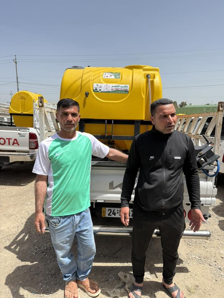 تم بعون الله🇹🇷🇮🇶
تم التجهيز المنظمة(NRC) الوجبه ثانيه
للاخوه الفلاحين القبه تحلف النساء
هولدرات ٦٠٠ لتر 

العنوان موصل القوسيات
***********
***********
