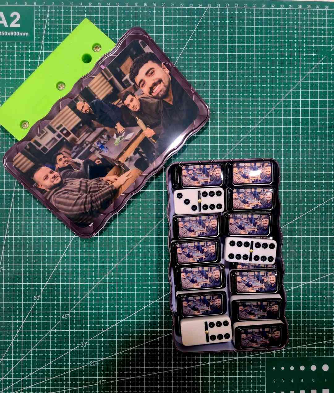 🎲✨ دومنه مميزة بطابع خاص ✨🎲

حول ذكرياتك إلى لعبة ممتعة! 😍
دومنه بطباعة حرارية عالية الدقة مع صورك أو صور أصدقائك 👬📸

✅ جودة طباعة قوية وواضحة
✅ تصميم حسب الطلب (صورتك الخاصة)
✅ هدية مثالية للأصدقاء والعائلة 🎁
✅ شكل فخم ومميز يخلي اللعب أحلى

💥 سوي دومنتك باسمك أو بصورتك الآن!
📩 للحجز والاستفسار راسلنا على الخاص
#ابوالجودللطباعةالحرارية❤️🔥 
***********
#دومنه #طباعة_حرارية #هدايا #ابداع #ذكريات
