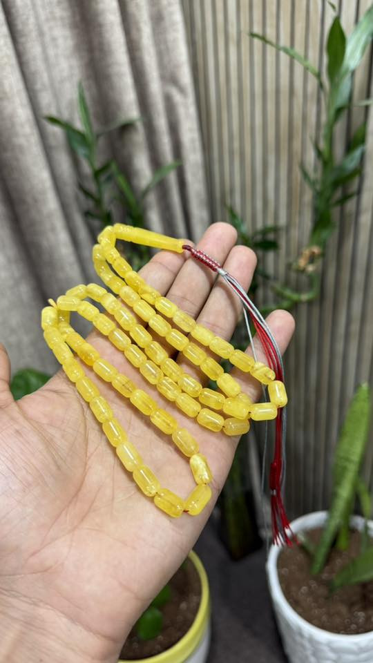 السلام عليكم
مسباح كهرب

• عدد الخرز: [67].

• القياس: [6_11 ملم].

• الوزن: [31] غرام.

المكان: بغداد متوفر توصيل.

***********
