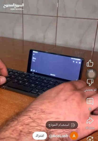 كيبورد ماوس جديد قابل للطي 20الف  يوجد توصيل يمكن اضافه لاسق حروف عربي
***********
