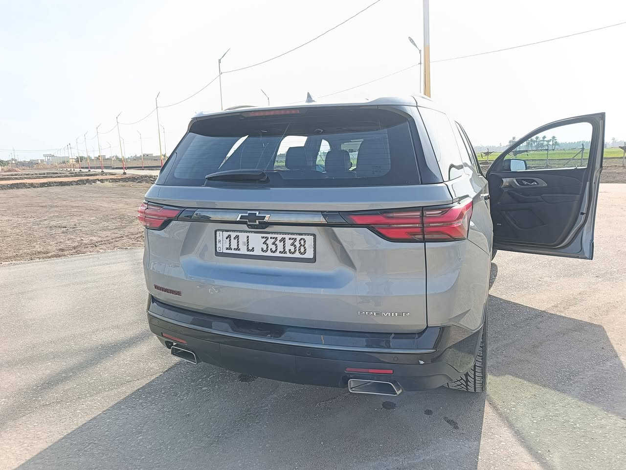 بيع فقط ترافرس 2023 بريمير فول مواصفات
حادثها موضح بالصور 
السعر 320 وبيها مجال 
العنوان الديوانيه 
***********
