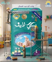 تُعد حفاضات بيبي لايف (Baby Life)👶🏻  من الخيارات الشائعة في الأسواق وت...
