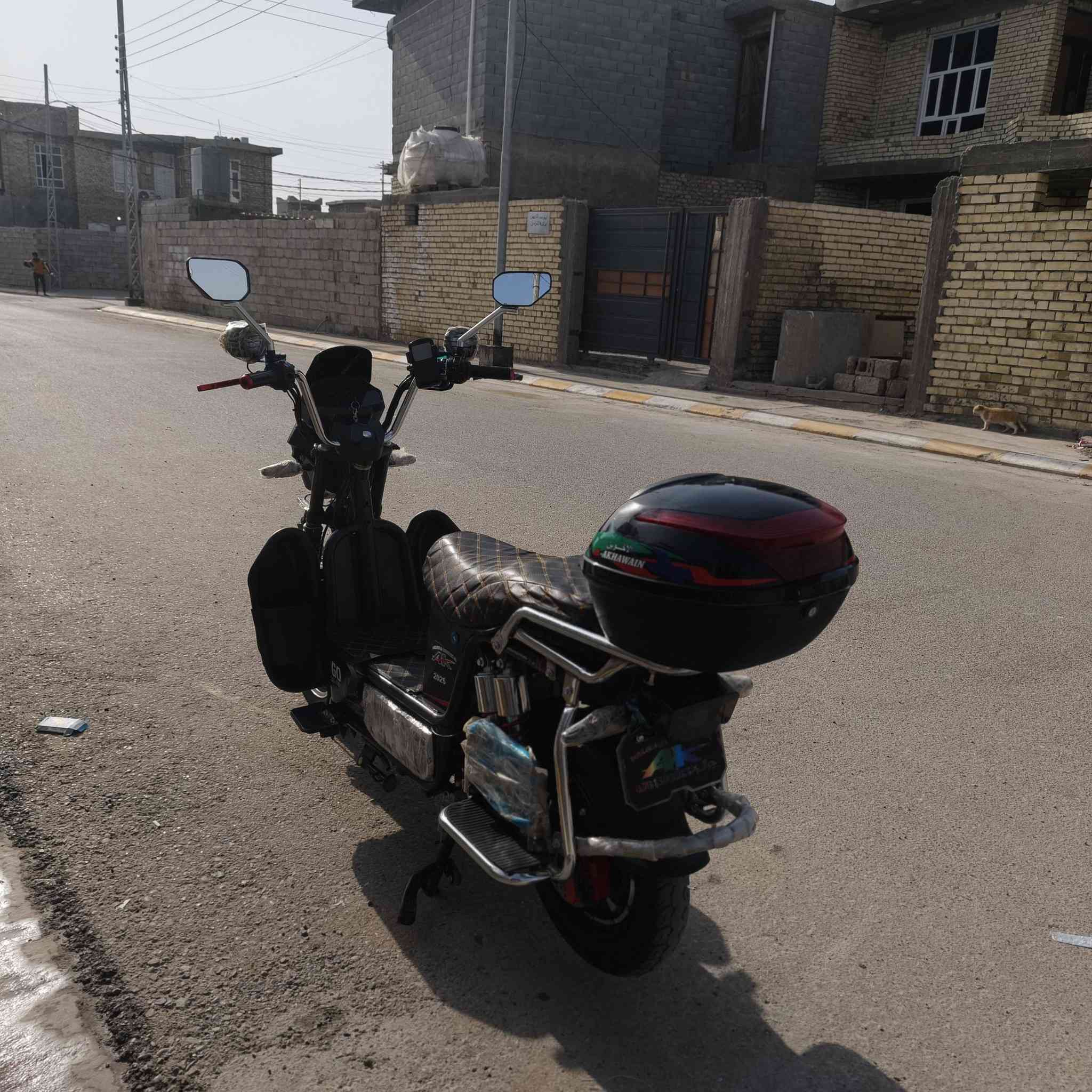 سلام عليكم نعيد النشر بسبب الوعود الكاذبة... 
جبلي موديل ٢٠٢٥ بعدة زيرو دراجة نضيفة 
جهاز انذار
قفل سكان 
جنطة خلفية
مثبت سرعة
لايت عالي ناصي
ماسكة مال جهاز 
إم بي ثري
إشارة يمنة 
إشارة يسرة 
نشرات جانبية شعار الأخوين 
بريكات رياضية بطاريات عل فحص 
السعر 675 بي مجال  
العنوان الفلوجة..


**إذا كنت صاحب هذا الإعلان وتريد حذفه لأي سبب، رجاءا أرسل رسالة إلى الدعم الفني**