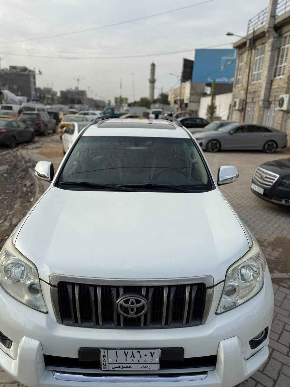 السلام عليكم
سياره ابرادو 2013 مكفوله كفاله عامه من الصبغ ولبارد سياره جداً نضيفه استعمال شخصي فقط الدعاميات مصبوغات رقم بغداد ماشيه 143
للاستفسار 

***********
