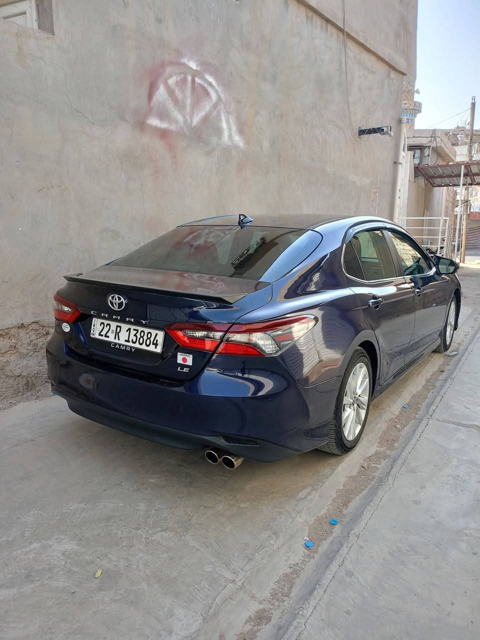 كامري موديل 2022  اربيل 
مواصفات IL
ماشي  25ميل 
***********
