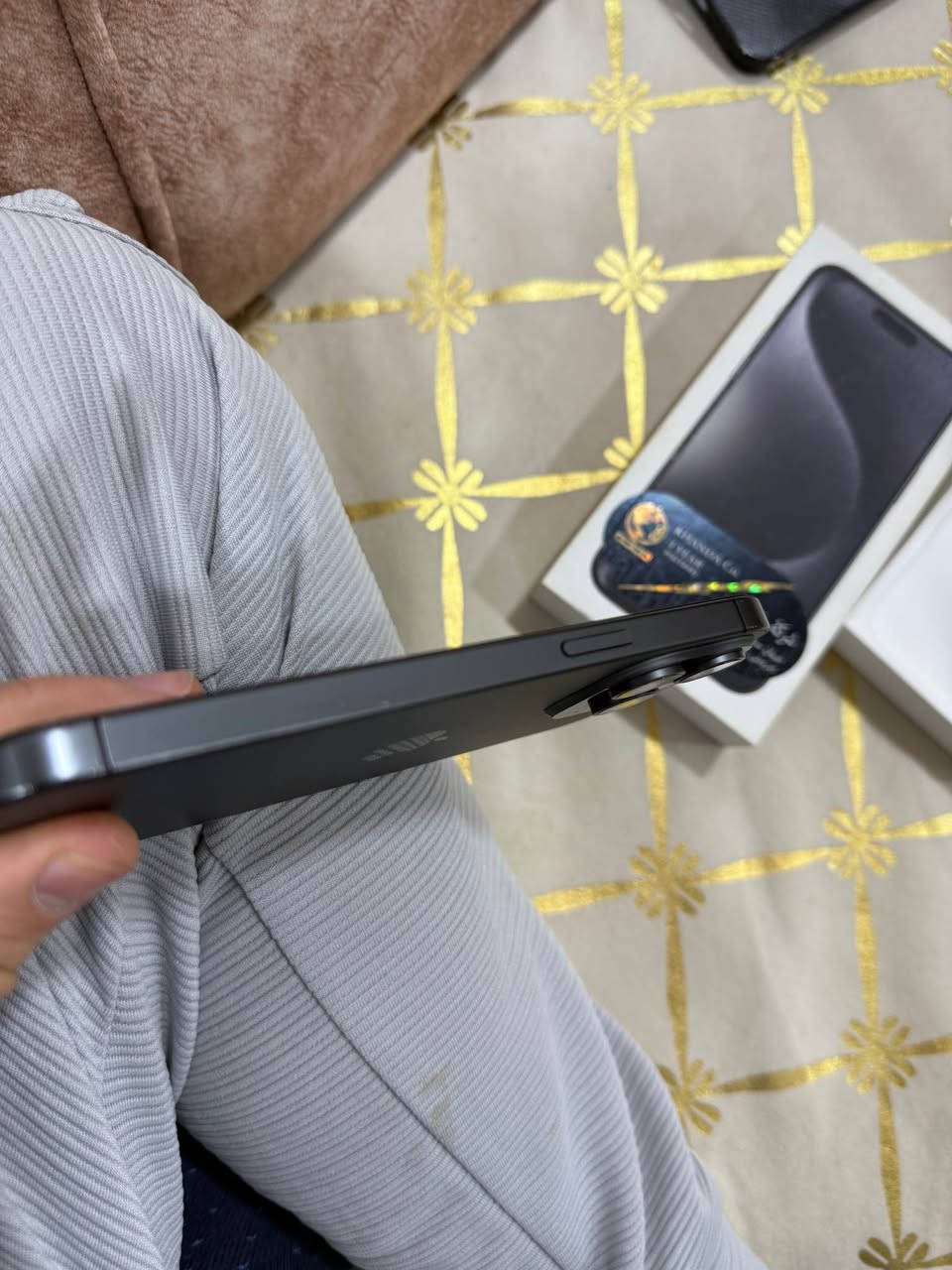 ايفون 15برو ماكس  جهاز امريكي ذاكره 256 بطاريه 91   
فقط الظهر المبدل سعره 790الف  بي مجال بسيط مكاني كركوك  جهاز كله بلدي فقط الظهر مبدل  رقمي *********** كركوك, العراق
