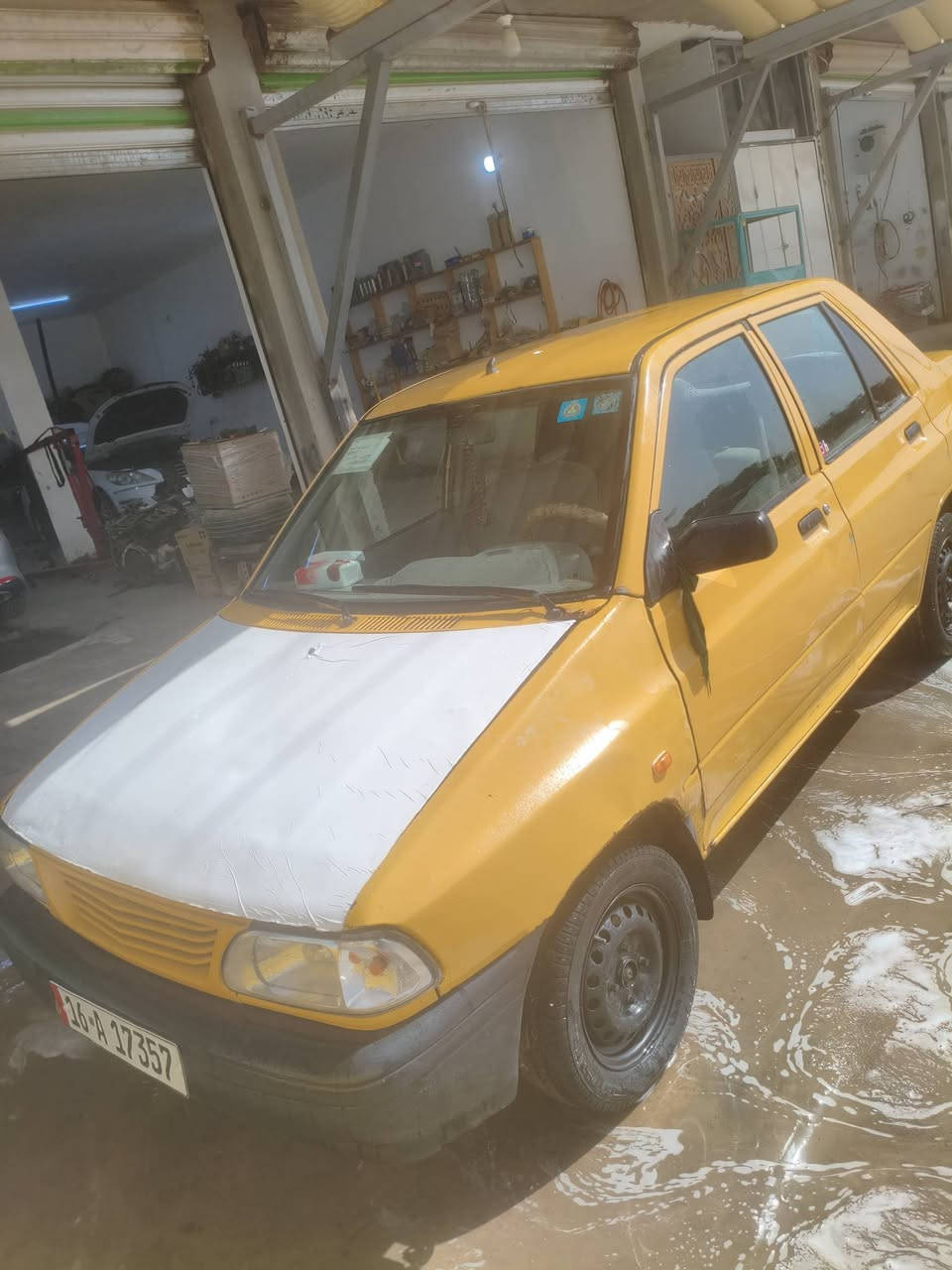 سلام عليكم شباب 
سايبه 2017 جاهزه للبيع ماناقصه كلشي كبل تطلع ع باب الله 
سنويه لل29 شرط التحويل 
مصفره هيئه وغرامه مامطلوبه ولا ربع 
كير بدلته مال حاويه يخبل مشط جديد حداديه جديده اربع دبلات جدد تخم تاير جديد. شادلهه فريم ممه اليريد اصورهه اله ثباتيه واحد ع واحد 
بيهه ضربه بلجاملغ الامامي مال السايق مبدل جاملغ فقط 
ترايك لبغداد وهذا رقمي ***********
36 بيهه مجال قليل حك الجيه
