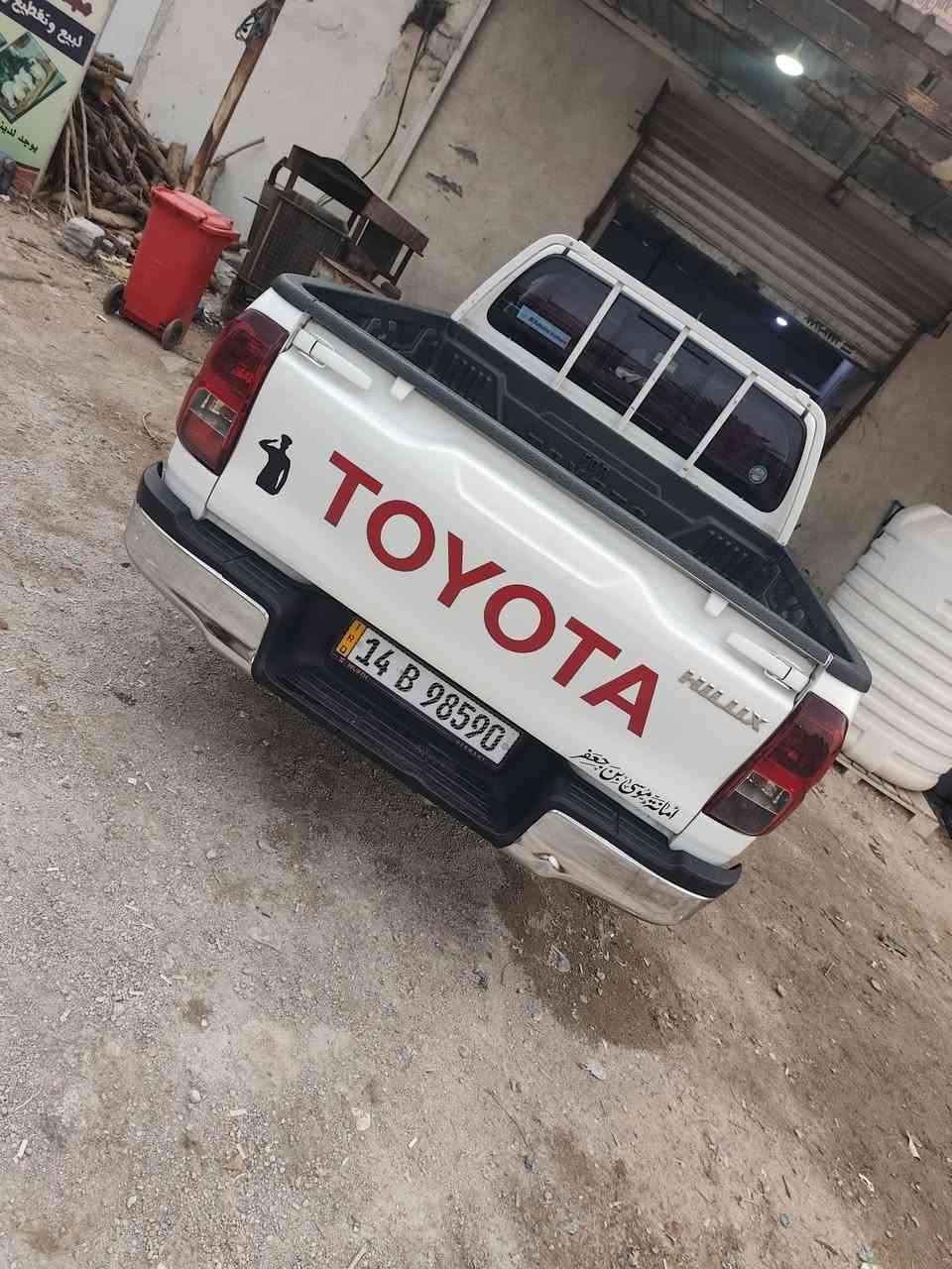 يالله اللهم صل على محمد وال محمد
بيكم هايلوكس 

موديل 2024 وارد الامارات 

بيها 3 قطع صبغ بدون فتح

جام جوبي مو كهربائي 

رقم بصره دولي بسمي تحويل ثاني يوم 

مكان بصره خور الزبير 

السعر 220 وبيها مجال 

للاستفسار الاتصال على الرقم التالي واتساب اتصال 

***********
