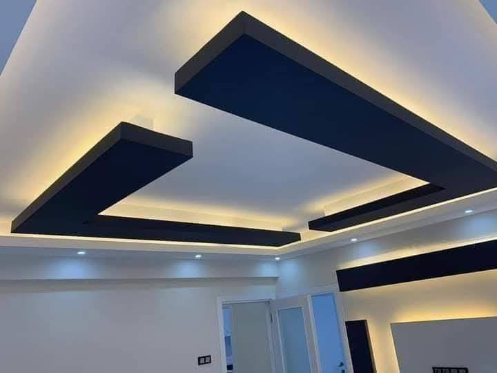 عمل جميع انواع ديكورات جبس مبورد وسقوف ثانويه وجميع انواع الاصباغ وطلس وجهات داخل كربلا ***********
