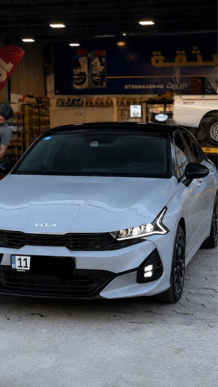 K5 2023 GT Lin
سياره بسمي مواصفات فول ماعدا الفتحه 
حادث موجود بلمنشور سونار  هم موجود 
*********** موجود واتساب 
 جارجر فقط مراوس النجف, العراق
