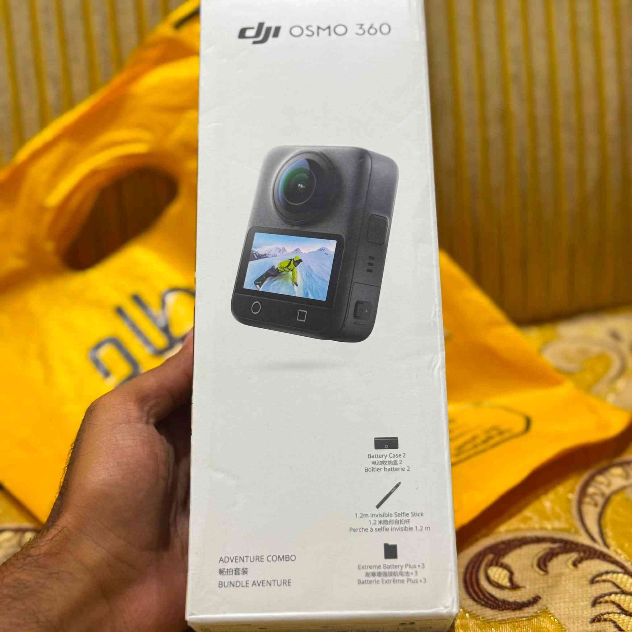 السلام عليكم dji osmo 360 كومبو
نظافة 100‎%‎
السعر 700  وبي مجال 
ملحقات موضحة بالصور 
مكان بغداد ومتوفر توصيل 🚚


**إذا كنت صاحب هذا الإعلان وتريد حذفه لأي سبب، رجاءا أرسل رسالة إلى الدعم الفني**