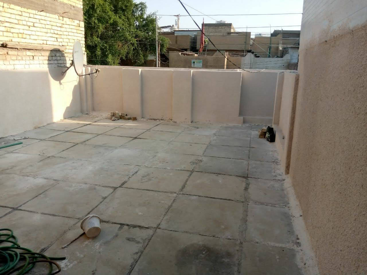 بيت للبيع مساحة 105 متر  طابو صرف الامين الثانيه شهداء النفط  قرب فلافل ابو سيف غرفتين نوم+صاله+استقبال+ صحيات عدد 2+ تواليت خارجي. ***********
