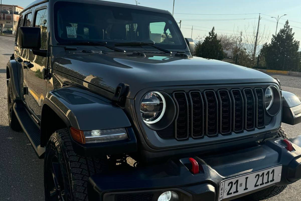 جێب رانگلر 2022 مواسەفات sahara unlimited 
فول فول مواسفات قەپات 
کوشن جلدو کوشن گەرم 
بەسمەو دەسک بەسمە 
٣ رادار و ناچەی کوێر رادار
سەقف پانۆراما کارەبا 
رەنگی سمنتی چیمەنتۆیی
٤ بستۆن مرغوب 
سوکان هیتەر 
تحدید سرعه بە پێی سیارەی پێش خۆی 
٢٨،٠٠٠ مایل رۆشتووە 
یەک پارچەی گۆراوە بێ دەعم و بێ ئێرباگ

سعر لە کۆمێنت داوابکە ڕاستەخۆ بۆت دیت 📩 

تایەی تازەو کامل سێرڤس کراوە 
هەموو گیانی بە شەرت 
یەک برغوى بانەدراوە 
چالو شوختو ساردی نیە 

ژمارەی خاوەنی 
***********
