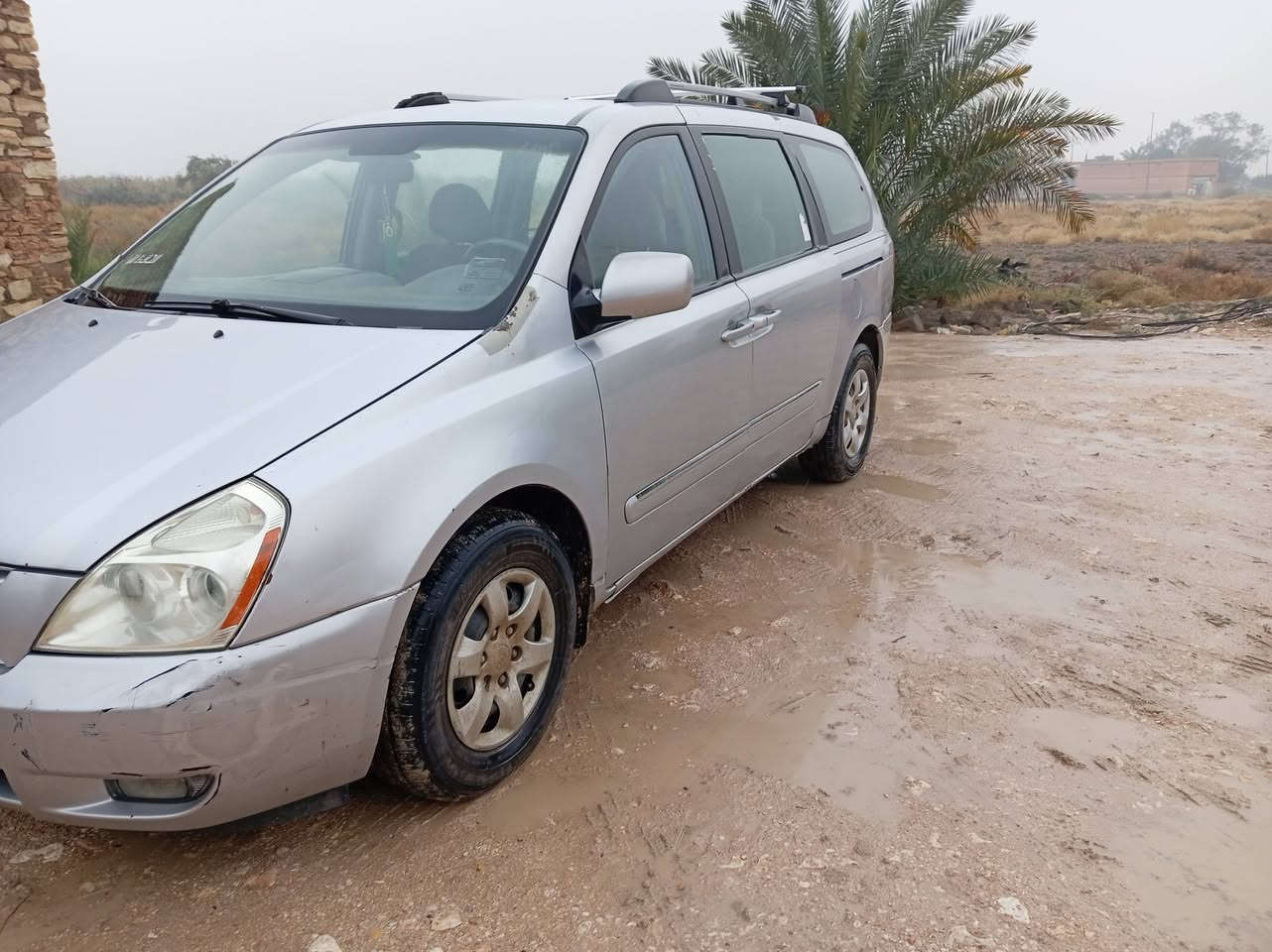 سيدونا ٢٠٠٦ محرك كير كهربائيات تبريد كله خير من الله ضربه چاملق الخلفي ماعابره   ودوسة جهة السائق مصلح تكم قمارة كله مكفول سنوية لل٢٠٢٧ مكان السيارة الرميثة *********** السعر ١٠٧$ وبيها مجال
