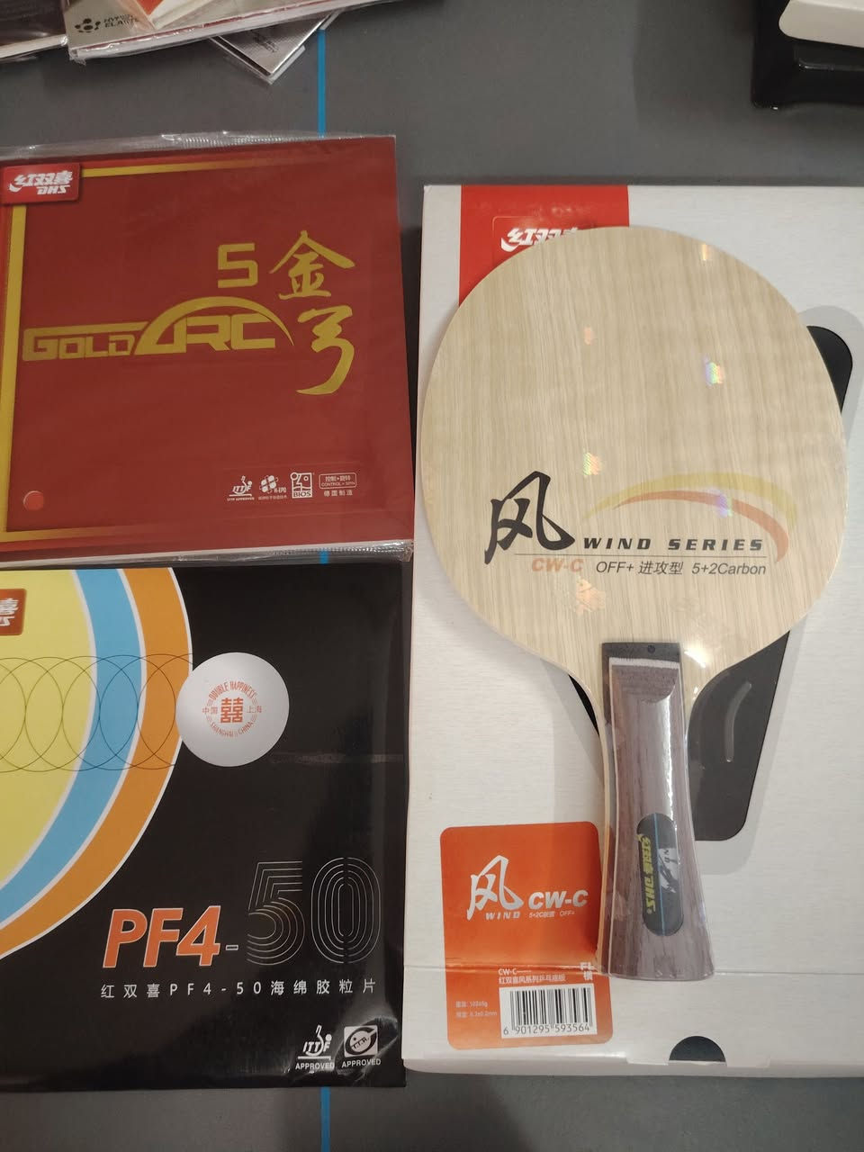 مضرب تنس الطاولة
خشبه dhs CW-C carbon
 Off+
مطاط dhs gold ARC 5 الماني
مطاط dhs PF4 اسود
السعر ٩٥ الف


**إذا كنت صاحب هذا الإعلان وتريد حذفه لأي سبب، رجاءا أرسل رسالة إلى الدعم الفني**